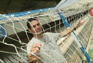 Juanmi en la portera 