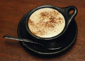 Natillas con leche de coco 