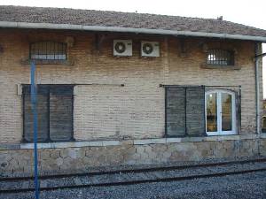 Vista de la galera desde la estacin de ferrocarril