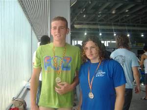 Kevin M�ndez tras conseguir un triunfo 