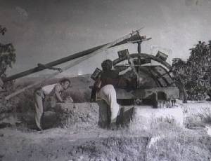Imagen antigua de la Noria de los Marines [Noria de los Marines]