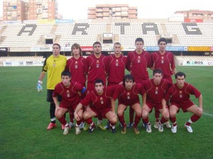 La seleccin Sub 23 de Cartagena en el Cartagonova