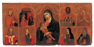 Bernab de Mdena. Polptico de la Virgen de la Leche. Ca.1372-1376. Santa Iglesia Catedral de Murcia