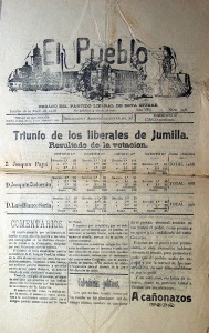Peridico El Pueblo de Jumilla