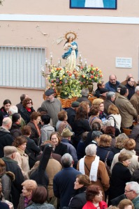 La Pur�sima Concepci�n en la fiesta