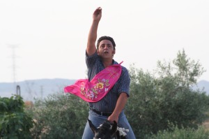 Caballista con cinta bordada. Los Mart�nez del Puerto (Murcia)
