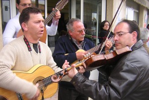 M�sicos de la cuadrilla de Torreag�era (Murcia)