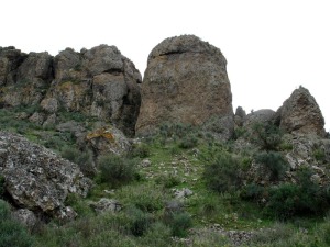 Volcn de Lamproitas del Monagrillo, Salmern, Moratalla 