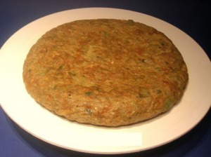 Tortilla de alcauciles  