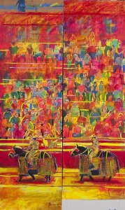 Exposici�n ''Toros y Feria''. Picador