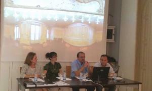  Presentaci�n de la visita virtual al Palacio de Aguirre y del sal�n de baile.