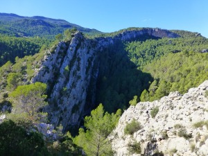 El espectacular pliegue de La Puerta.  