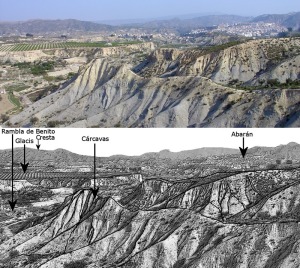 Panor�mica de Abar�n desde la rambla de Benito 