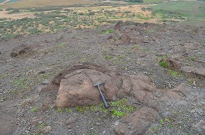 Buen ejemplo de disyuncin. Los mejores ejemplos estn en la cima del Cabezo de la Viuda