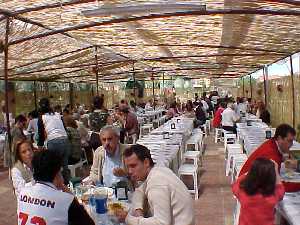 Barraca de la Pea Huertana El Botijo - Bando de la Huerta - Fiestas de Primavera 2004