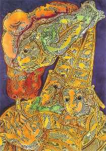 Cartel del Entierro de la Sardina 1995[P�rraga]