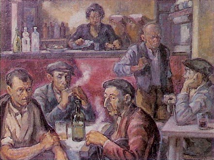 Luis Garay - La taberna del barrio de San Juan