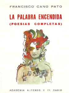 Portada La palabra encendida[Francisco Cano Pato]