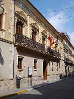 Ayuntamiento de Jumilla Balc�n de forja incorporado en 1984 