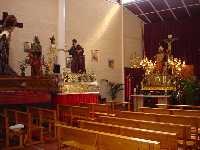 Interior del Museo Capilla de la Cofrada del Rollo 