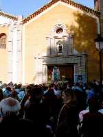 Despedida en la iglesia de la Concepcin 