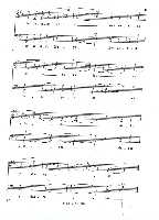 Partitura del Cantar Huertano de los Mayos  (segunda hoja) 