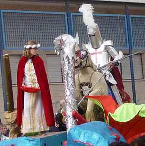 Desfile de carrozas  [Mazarrn_ Fiestas Pursima] 