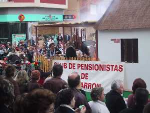 Participacin Club de Pensionistas, desfile de carrozas 