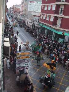 Carrozas en la calle [Mazarrn_ Fiestas Pursima] 