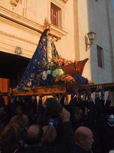 La Pursima saliendo del convento [Mazarrn_Romera de Bolnuevo] 