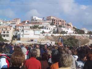 Llegada de la Virgen del Milagro a Bolnuevo [Mazarrn_Romera de Bolnuevo] 