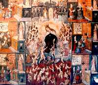 Pinturas murales de La Santa 