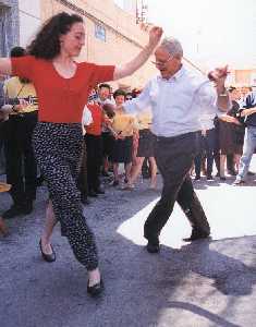 Rosa Inma  y el Maestro Bolero Pedro Leandro