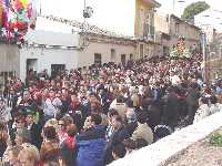 La Patrona entra en Totana 