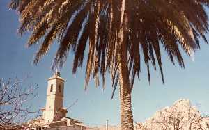Torre de la Iglesia de San Sebasti�n [Ricote_Fiestas San Sebasti�n] 