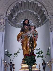 San Jos con el Nio [Iglesia de San Bartolom]