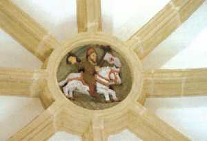 Imagen de Santiago a caballo [Ceheg�n_Iglesia-Museo Santa Mar�a Magdalena]