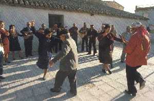 Baile de Inocentes en la Copa de Bullas, hacia 1980