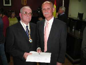 Salvador Sandoval con Alcalde Torreo [Torres Cotillas_Salvador Sandoval] 