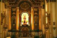 Interior de la Iglesia de Santiago 