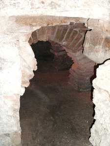 El horno de las termas romanas 