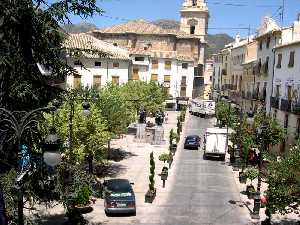 Vista de la Plaza desde el Balcn del Ayuntamiento [Plaza del ayuntamiento de caravaca]