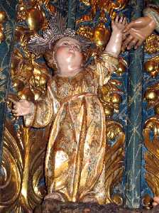 San Jos y el Nio [Iglesia del Real Monasterio de Santa Clara]