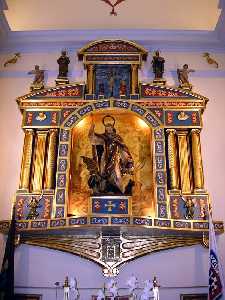Altar de la ermita de San Antonio Abad 