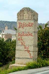 Entrada a Ricote