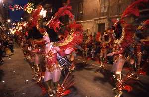 Desfile de Carnaval en �guilas 