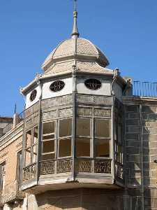 Mirador de la Casa Zapata de La Unin [Casa Zapata o del To Lobo Potman]