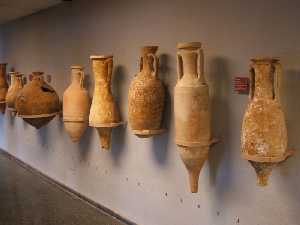 �nforas romanas de San Antonio Abad en el Museo de Arqueolog�a Submarina de Cartagena 