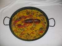 Presentacin del arroz con bogavante 