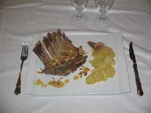 Presentaci�n Carr� de cabrito asado [Recetas_Carr� de cabrito asado]